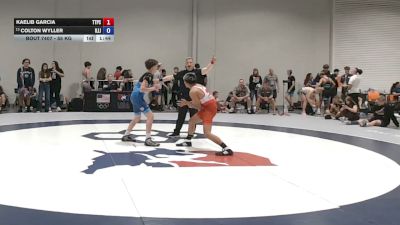 55 kg Cons. Rd Of 32 - Kaelib Garcia, Team Temecula /Pin Club vs Colton Wyller, Illinois