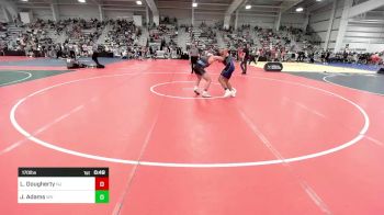 170 lbs Consi Of 8 #2 - Luke Dougherty, NJ vs Jesse Adams, WV