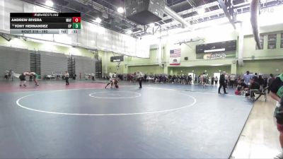 190 lbs Cons. Round 2 - Tony Hernandez, CANOGA PARK vs Andrew Rivera, Maywood CES
