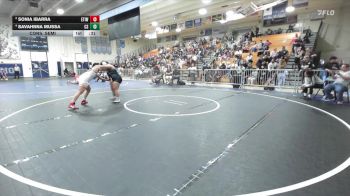 190 lbs Cons. Semi - Sonia Ibarra, Etiwanda vs Savahnna Mussa, Canyon Springs