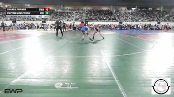 113 lbs Consolation - Charlie Turner, Stillwater Lady Pioneers JH vs Peyton MCELFRESH, Noble Takedown Club