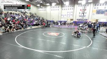 132 lbs Champ. Round 2 - Braxton Eason, Father Ryan vs Branson Hetherington, Ravenwood