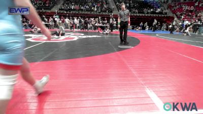 75 lbs Semifinal - KIng Tugler, Tulsa North Mabee Stampede vs Cole Cooper, Collinsville Cardinal Youth Wrestling