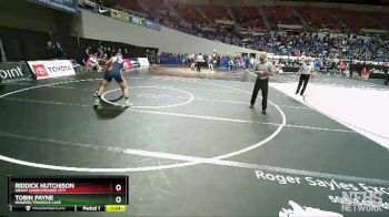 2A/1A-182 Quarterfinal - Riddick Hutchison, Grant Union/Prairie City vs Tobin Payne, Monroe/Triangle Lake