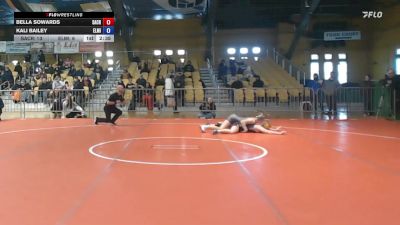 131 kg Rr Rnd 1 - Bella Sowards, Sacred Heart vs Kali Bailey, Elmira College
