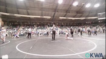 67 lbs Round Of 32 - Nolan Pierce, Verdigris Youth Wrestling vs Kendra Allison, Lexington Wrestling Club