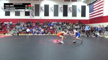 150 lbs Semifinal - Tyce Larson, Jesup vs Kael Jones, Dike-New Hartford