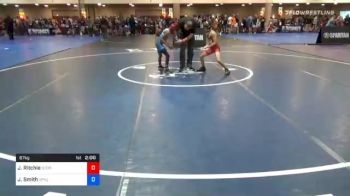 67 kg Consolation - Jameson Ritchie, Scorpion Wrestling Club vs Julian Smith, Spazz Wrestling