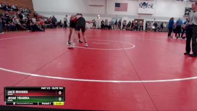 Elite 133 lbs Quarterfinal - Jace Rhodes, Iowa vs Jesse Ybarra, Iowa