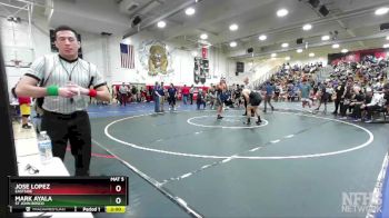 195 lbs Champ. Round 2 - Mark Ayala, St John Bosco vs Jose Lopez, Eastside