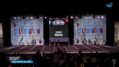 Legacy Allstars - Majesty [2025 L1 Youth - D2 - Small Day 2] 2025 The Varsity All Star CELEBRATION