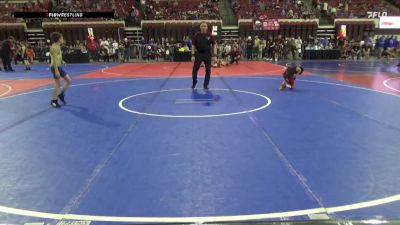 69 lbs Cons. Round 4 - Ridge Barnes, Dillon Wrestling Club vs Isaac Matson, Conrad Wrestling Club