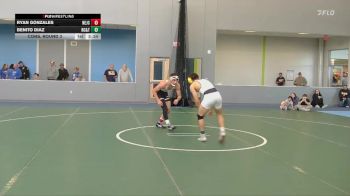 149 lbs Cons. Round 3 - Benito Diaz, Rochester Community & Tech. College vs Ryan Gonzales, Northeastern Junior College