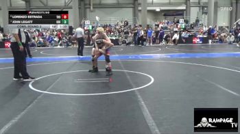 106 lbs Cons. Round 3 - Lorenzo Estrada, Thunderbird vs John Legatt, De Soto Kids