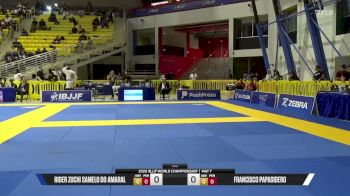 Francisco Papasidero vs Rider Zuchi Samelo Do Amaral 2026 World Jiu-Jitsu IBJJF Championship