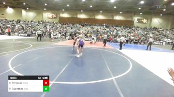 130 lbs Consi Of 8 #2 - Cash Stromer, Spanish Springs WC vs Peyton Guenther, Willows Wrestling
