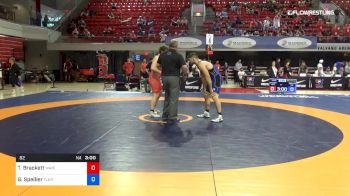 82 lbs 3rd Place - Tommy Brackett, Wave Wrestling vs Geordon Speiller, Florida Jets