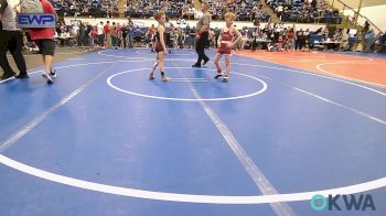 55 lbs 3rd Place - Coty Tenney, Battlefield Wrestling Club vs Clay Hubler, Warner Eagles Youth Wrestling