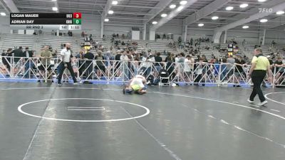 145 lbs Rr Rnd 3 - Logan Mauer, Diesel - HSB vs Adrian Day, Knights RTC/Wrestling Club - HSB