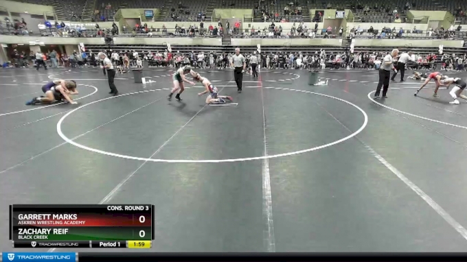 135 lbs Cons. Round 3 - Zachary Reif, Black Creek vs Garrett Marks ...