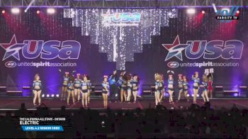 The California All Stars - Ontario - Electric [2025 L4.2 Senior Coed Day 2] 2025 USA All Star Cheer Super Nationals