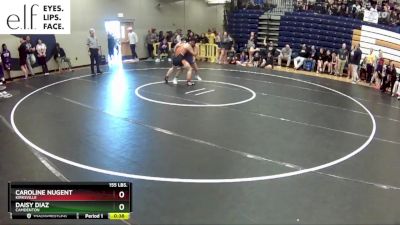 155 lbs. Cons. Round 1 - Caroline Nugent, Kirksville vs Daisy Diaz, Camdenton