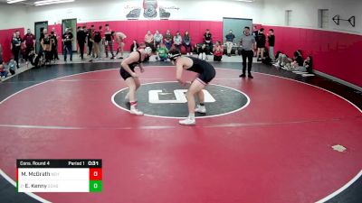 160 lbs Cons. Round 4 - Ethan Kenny, Southmoreland Hs vs Michael McGrath, North East Hs