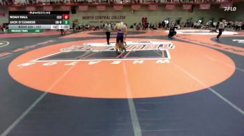 157 lbs Cons. Round 1 - Noah Hall, Olivet vs Jack O`Connor, Wisconsin-Whitewater