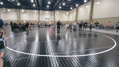 45 lbs Rr Rnd 3 - Logan Naumann, Beebe Trained vs Riley Stuart, Heatwave Wrestling Academy