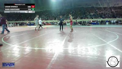 160 lbs Round Of 32 - Logan Stengle, Comanche MS vs Vanis Hightower, Standfast
