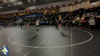 215 lbs Champ. Round 1 - Wyatt Curry, Apple Valley vs Ashten Holmes, Iowa City, West