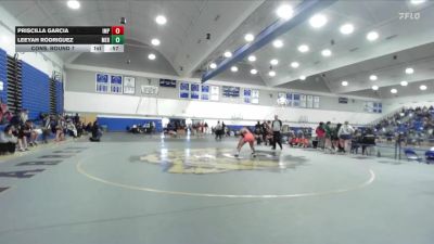 115 lbs Cons. Round 7 - Priscilla Garcia, Imperial vs Leeyah Rodriguez, Merced