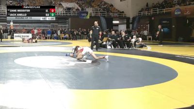 106 lbs Round Of 16 - Zane Messiter, St. John's College High School vs Jack Anello, Blair Academy