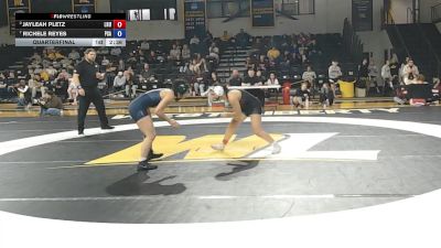 124 lbs Quarterfinal - Richele Reyes, Penn State Altoona vs Jayleah Pletz, Lock Haven University