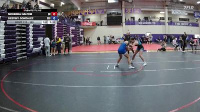145 lbs Cons. Round 2 - McKenna Haltom, Unattached vs Destiny Gonzalez, Colby Community College