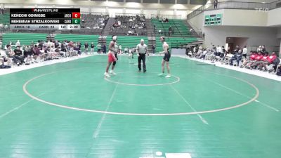 144 lbs Semis & 3rd Wb (16 Team) - Nehemiah Strzalkowski, Carrollton vs Kenechi Odimgbe, Archer