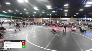 138 lbs Round Of 32 - Diego Chavez, Gold Rush Wr Acd vs Julian Solis, Church Boyz