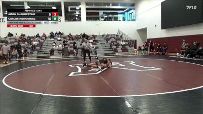 165 lbs 2nd Wrestleback (16 Team) - Carlos Hernandez, Imperial Valley College vs Aiden Shahrestani, Santa Ana