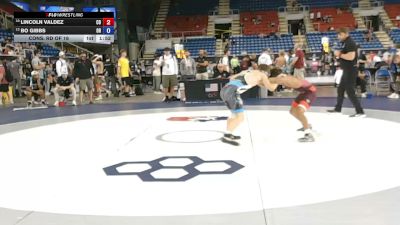 113 lbs Cons. Rd Of 16 - Lincoln Valdez, Colorado vs Bo Gibbs, Ohio