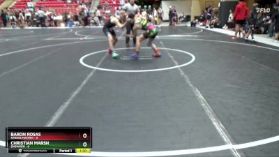 145 lbs Round 4 (6 Team) - Baron Rosas, Kansas Mayhem vs Christian Marsh, $nowmen