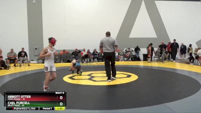95 lbs Round 3 (6 Team) - Abbott Otter, Team Atomic vs Cael Purcell, Beast Mode