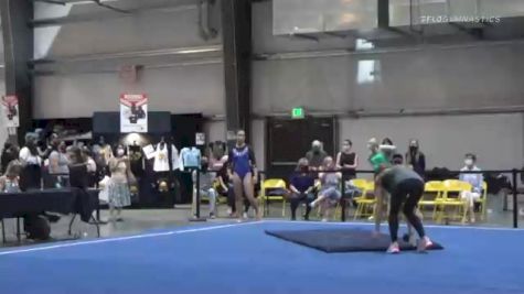 Chloe Cho - Floor, Wallers GymJam - 2021 Region 1 Women's Championships