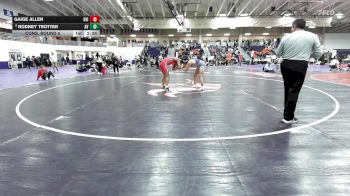 197 lbs Cons. Round 5 - Gaige Allen, Grand View (Iowa) vs Rodney Trotter, Avila