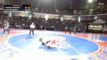 215-2A Quarterfinal - Thomas Dougherty, Holy Innocents Episcopal vs Jay`lynn Everett, Pierce County HS