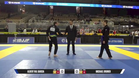 Albert Ral Garcia vs Michael Bruner 2025 Pan Jiu Jitsu IBJJF Championship