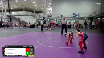 68 lbs Round 4 (8 Team) - Kaiden Crowley, Journeymen vs Chase Schwartz, Revival