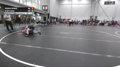 126 lbs Semis & 1st Wrestleback (8 Team) - Joshua Roman, Pride WC vs Scott Cole, CTWHALE