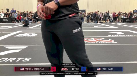 Yunuen Cardenas vs Faith Cary 2025 ADCC Orlando Open/Youth Trials