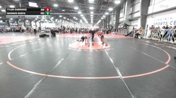 95 lbs Rr Rnd 2 - Tyler Zabriskie, Iron Horse Black - MS vs Magnus Gusfa, Peer Pressure Elite - MS