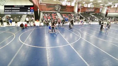 72-77 lbs Round 1 - Wyatt P. Augason, Team Prestige Wrestling vs Bridger Sessions, Uintah Wrestling